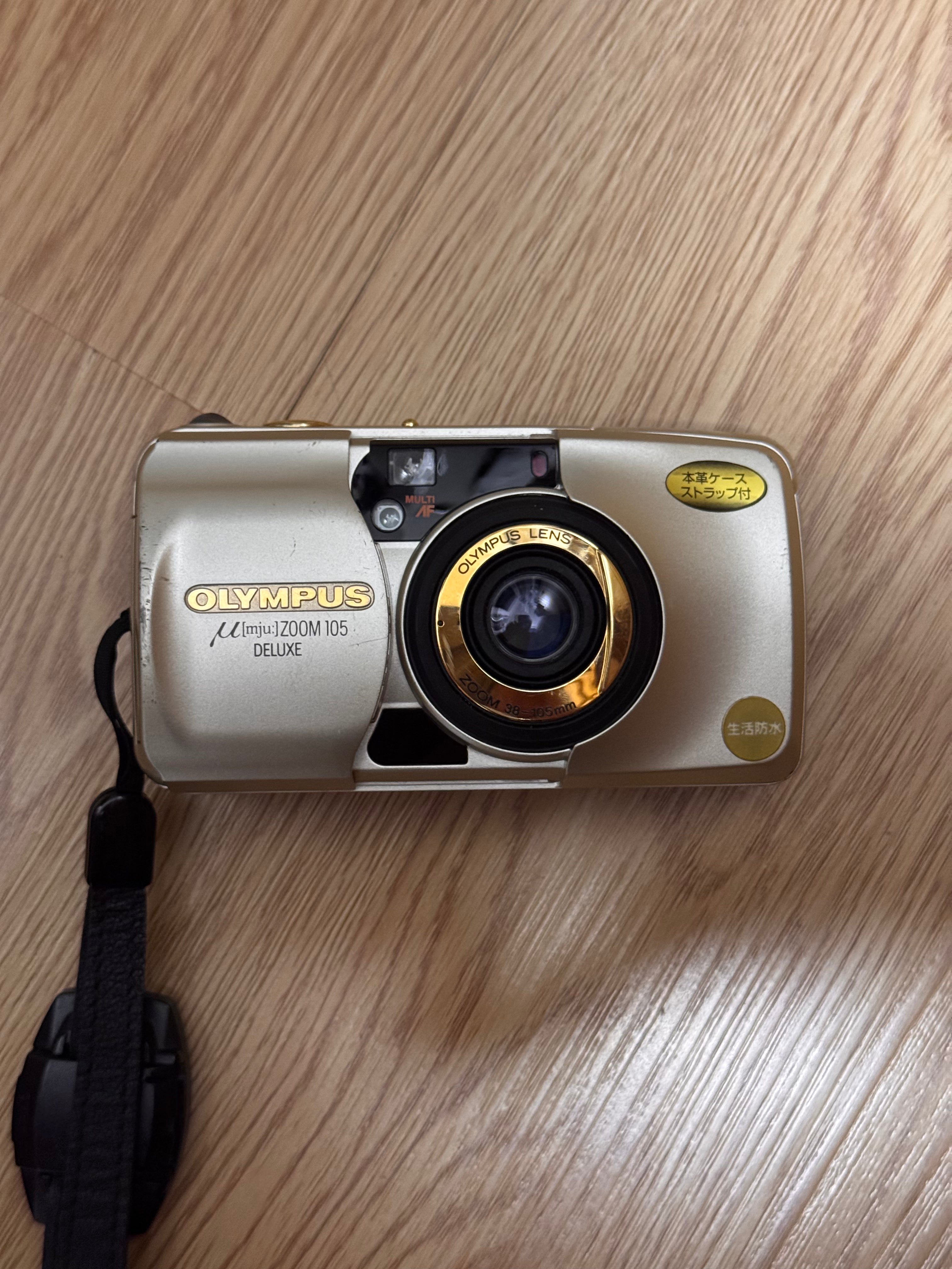 Olympus mju zoom 105 Deluxe 輕便菲林相機